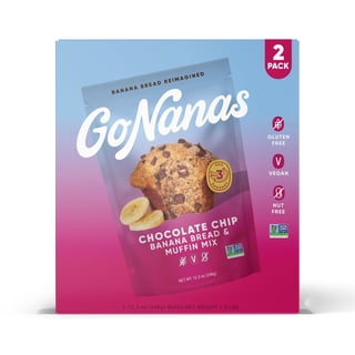 GoNanas Chocolate Chip Banana Bread & Muffin Mix, 2 pk.