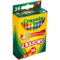 thumbnail image 7 of Crayola Classic Color Crayons, 24 Colors, Peggable Retail Pack, 7 of 9