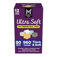 thumbnail image 1 of Member's Mark Ultra Soft 3-Ply Facial Tissues, 12 Cube Boxes, 80 tissues/box, 1 of 9