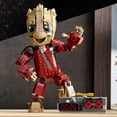 thumbnail image 3 of LEGO Marvel Ravager Jumpsuit Groot Kids Toy, 604 pc., 3 of 6