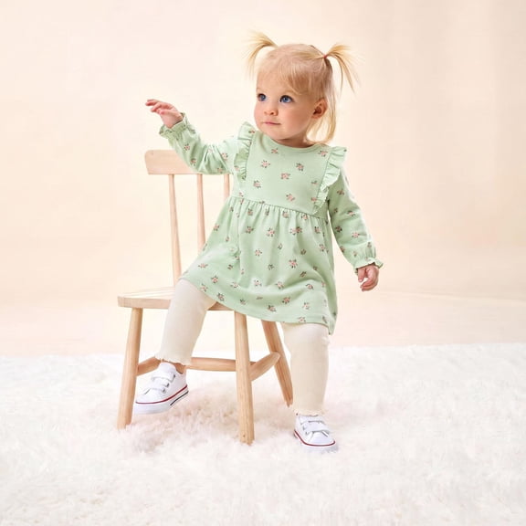 Member's Mark Baby Girl 2-Piece Pant Set