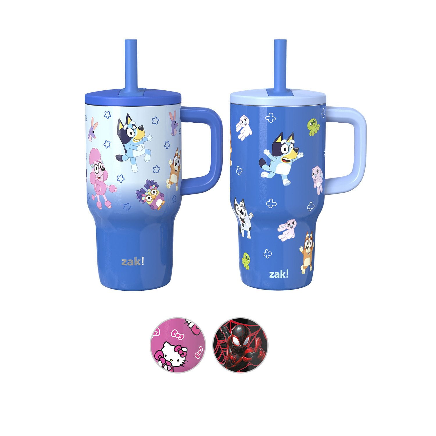 Zak Designs 16-oz Stainless Steel Double-Wall Tumbler for Kids