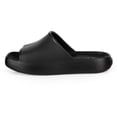 thumbnail image 3 of Totes Women's Ribbed Platform Slide Sandal, 3 of 6