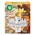 thumbnail image 1 of Air Wick Plug In Scented Oil Air Freshener, Holiday Cashmere & Sandalwood + Brown Sugar & Vanilla, 1 Warmer + 6 Refills, 1 of 9