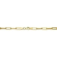 thumbnail image 4 of Paperclip Chain Necklace in 14K Gold, 4 of 7
