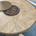 thumbnail image 5 of Member's Mark Breck Round High Fire Dining Set with Sunbrella Fabric, 7pc, 5 of 6