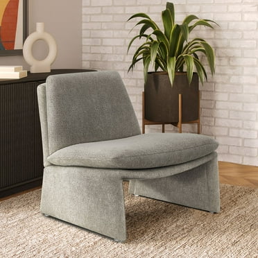 Fabric Mid-Century Modern Accent Chair