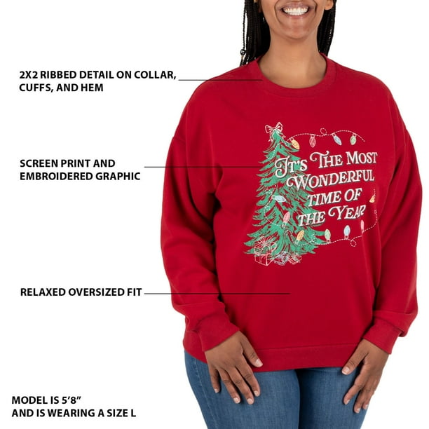 State of Mine Women's Holiday Crewneck Sweatshirt - Samsclub.com