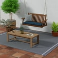 thumbnail image 2 of Sunbrella 48" x 18" Navy Outdoor Bench Cushion, 2 of 8