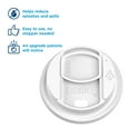 thumbnail image 2 of Dixie Closeable Slider Lid for Disposable Hot Cups, Fits 10-20 oz. Cups 1000 ct., 2 of 5