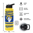 thumbnail image 4 of Logo Brands Los Angeles Rams Tumbler Set, 4 of 5