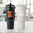 thumbnail image 2 of Logo Brands Illinois Fighting Illini Stainless Steel Tumbler Set, 2 of 7