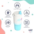 thumbnail image 6 of Zak Designs KPop 20oz Stainless Steel Sutton Flex Grip Siply Tumbler Set, 2-Pack, 6 of 7