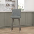 thumbnail image 7 of HH2 Home Parson Wood Adjustable Height Swivel Bar Stool, 7 of 19