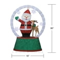 thumbnail image 5 of Member's Mark 80" Pre-Lit Twinkling Animated Snow Globe, 5 of 7
