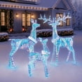 thumbnail image 1 of Member's Mark Pre-Lit Prismatic Deer Family, Set of 3, 1 of 7