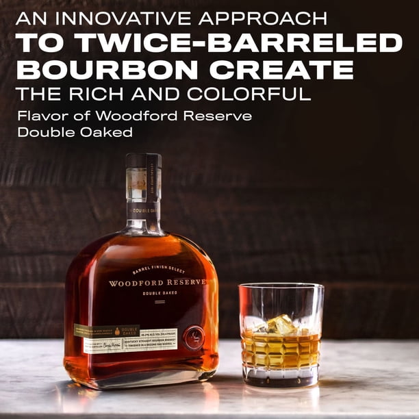 Woodford Reserve Double Oaked Bourbon Whiskey, 750 ml - Samsclub.com