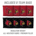 thumbnail image 4 of YouTheFan Louisville Cardinals 2'x4' Cornhole Board Set, 4 of 6