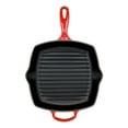 thumbnail image 3 of Le Creuset Signature Square Cast Iron Skillet Grill, 3 of 4