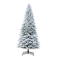 thumbnail image 3 of Member's Mark 12' Flocked Silverthorn Pre-Lit Christmas Tree, 3 of 10
