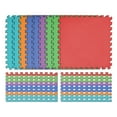 thumbnail image 5 of Norsk 25" x 25" Reversible Foam Flooring, Assorted Colors, 9 Tiles, 5 of 18