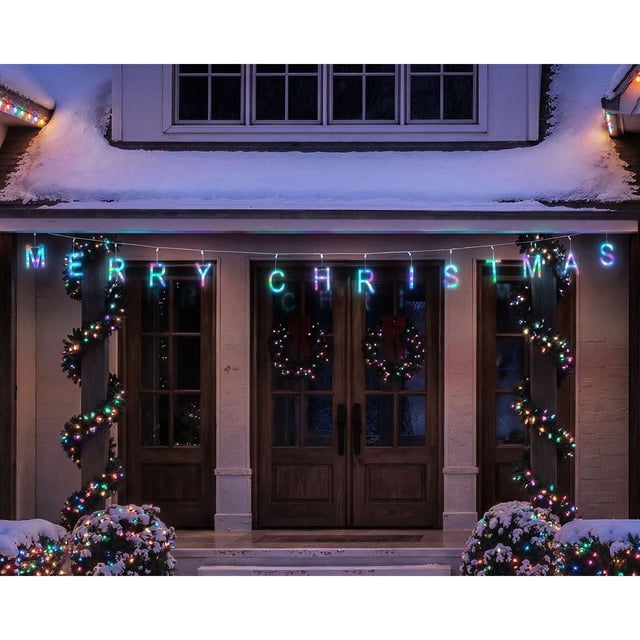 Member's Mark 12' Merry Christmas LED Light Banner