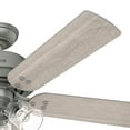 thumbnail image 3 of Hunter 52" Shady Grove Ceiling Fan With LED Light Kit And Pull Chain, Choose Color, 3 of 12