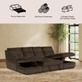 thumbnail image 2 of Skylar Convertible Sleeper Sectional with Double Chaise, 2 of 13