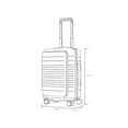 thumbnail image 9 of Member's Mark Hardside Carry-on Pro Spinner Suitcase With USB, 9 of 10