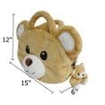 thumbnail image 6 of Member's Mark 4-in-1 Plush Pet Bag with Keychain, 6 of 6