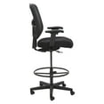 thumbnail image 5 of Alera Elusion Series Mesh Stool, Supports Up to 275 lb. (Black), 5 of 8