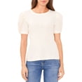 thumbnail image 1 of Vince Camuto Women's Puff Sleeve Rib Top, 1 of 4