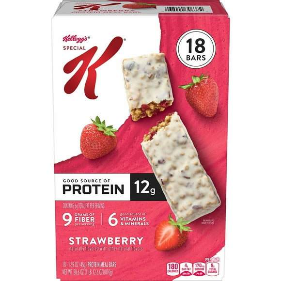 Special K Protein Bars, Strawberry, 18 ct.