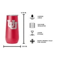 thumbnail image 3 of Logo Brands Utah Utes 10oz. Curved Tumbler 4pk., 3 of 5