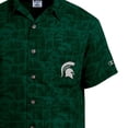 thumbnail image 4 of Champion NCAA Michigan State Spartans Hawaiian Shirt, 4 of 7