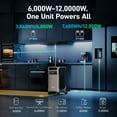 thumbnail image 2 of Anker Solix F3800 Portable Power Station with 3 200W solar panels, 2 of 15