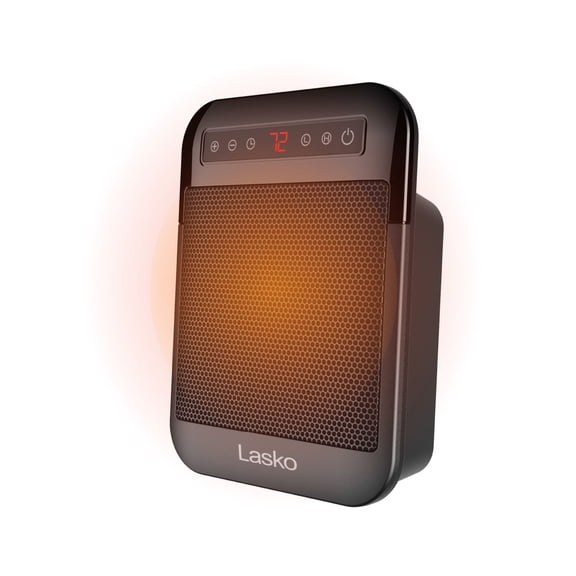 Lasko MyHeat 9" Tabletop Ceramic Space Heater with Tip-Over Switch
