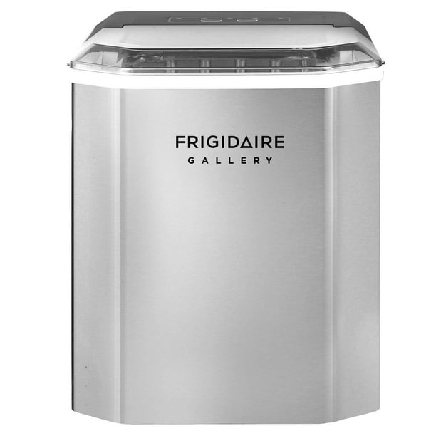 Frigidaire Gallery 26 lbs Stainless Steel Ice Maker