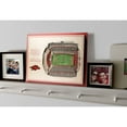 thumbnail image 2 of YouTheFan Arkansas Razorbacks 17"x13" 3D 5 Layer Stadium View Wall Art, 2 of 5