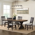 thumbnail image 1 of Society Den Johnshaven 5, 6, or 7-Piece Standard Height Dining Set, 1 of 9