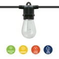 thumbnail image 3 of Westinghouse 36' Solar Powered LED Color Changing String Light Set, 15 Bulbs with Remote Control, 3 of 9