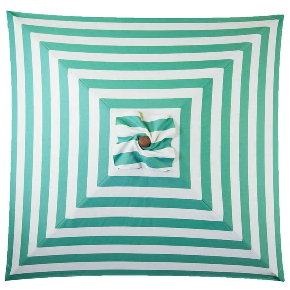Classic Wood 6.5' Square Market Umbrella
