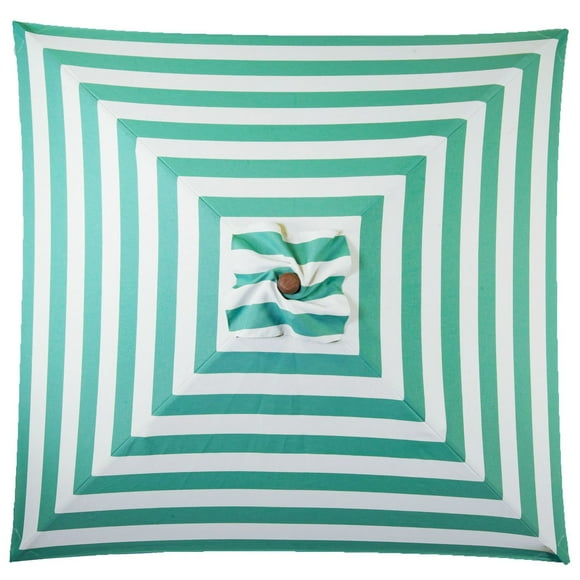 Classic Wood 6.5' Square Market Umbrella