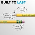 thumbnail image 3 of Ticonderoga Woodcase Pencil, HB #2, Yellow Barrel, 96ct., 3 of 5