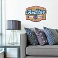 thumbnail image 2 of YouTheFan MLB Fan Cave Sign, Assorted Teams, 2 of 5