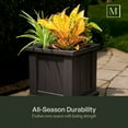thumbnail image 8 of Mayne Cape Cod Square Planter, Choose Size, 8 of 10