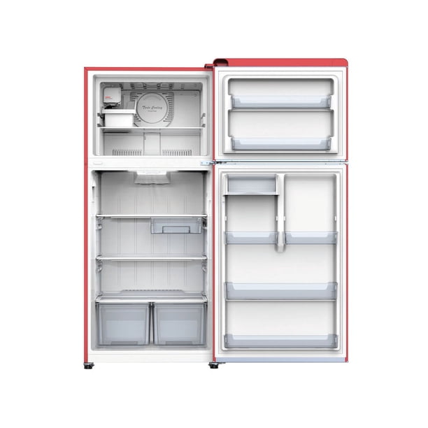Galanz 18 cu. ft. Retro Refrigerator with Built in Ice Maker
