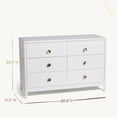 thumbnail image 5 of Little Seeds Briar 6-Drawer Dresser, Choose Color, 5 of 9
