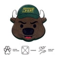 thumbnail image 4 of Logo Brands North Dakota State Bison Puff Pillow, 4 of 5