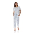 thumbnail image 7 of Flora Nikrooz 2 Piece Short Sleeve Capri PJ Set, 7 of 12